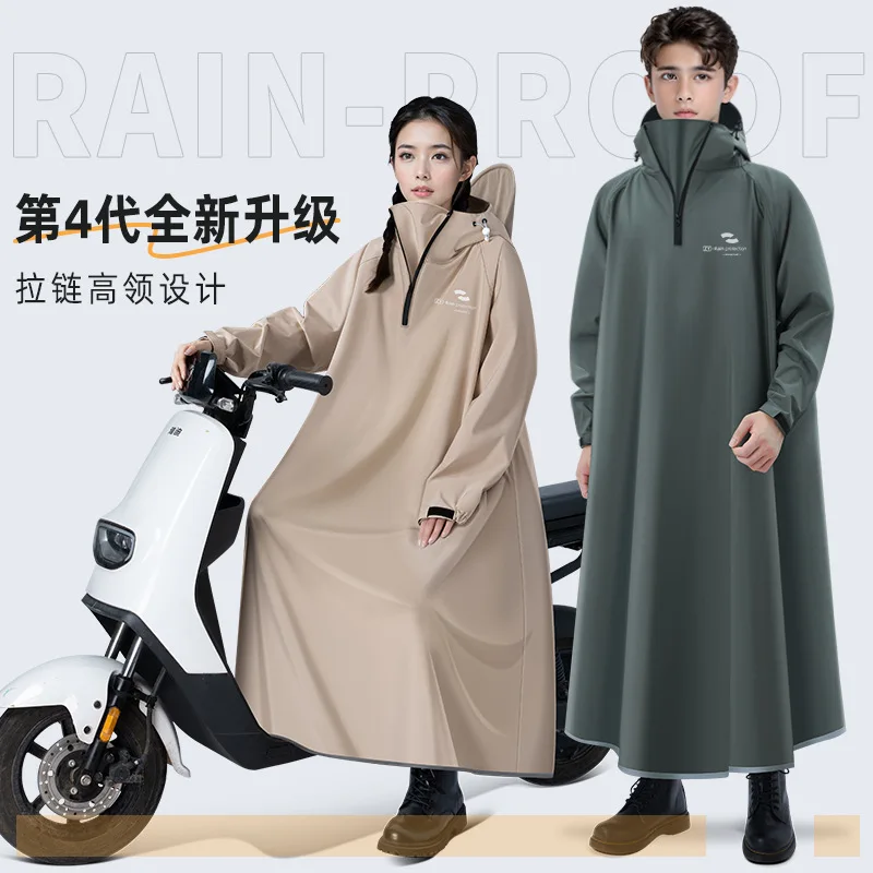 Outdoor Travel Raincoat Full-body Anti-rainstorm Unisex Portable Riding Thickened Poncho Motorcycle Riding Protective Equipment