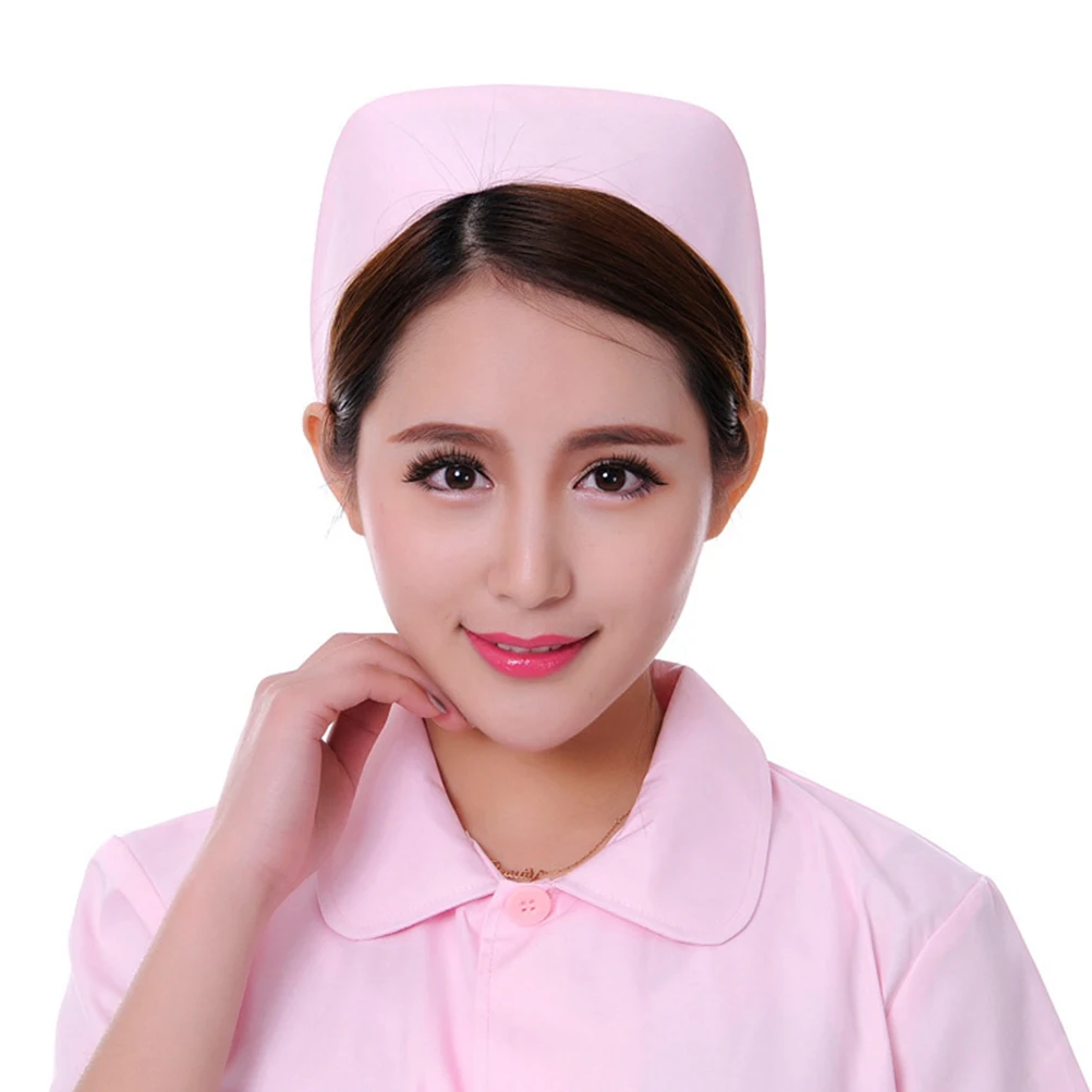 

Thin Nursing Cap For Women Breathable Medical Nurse Hat, Soft Fabric Anti-Itch Surgical Headwear Accessory