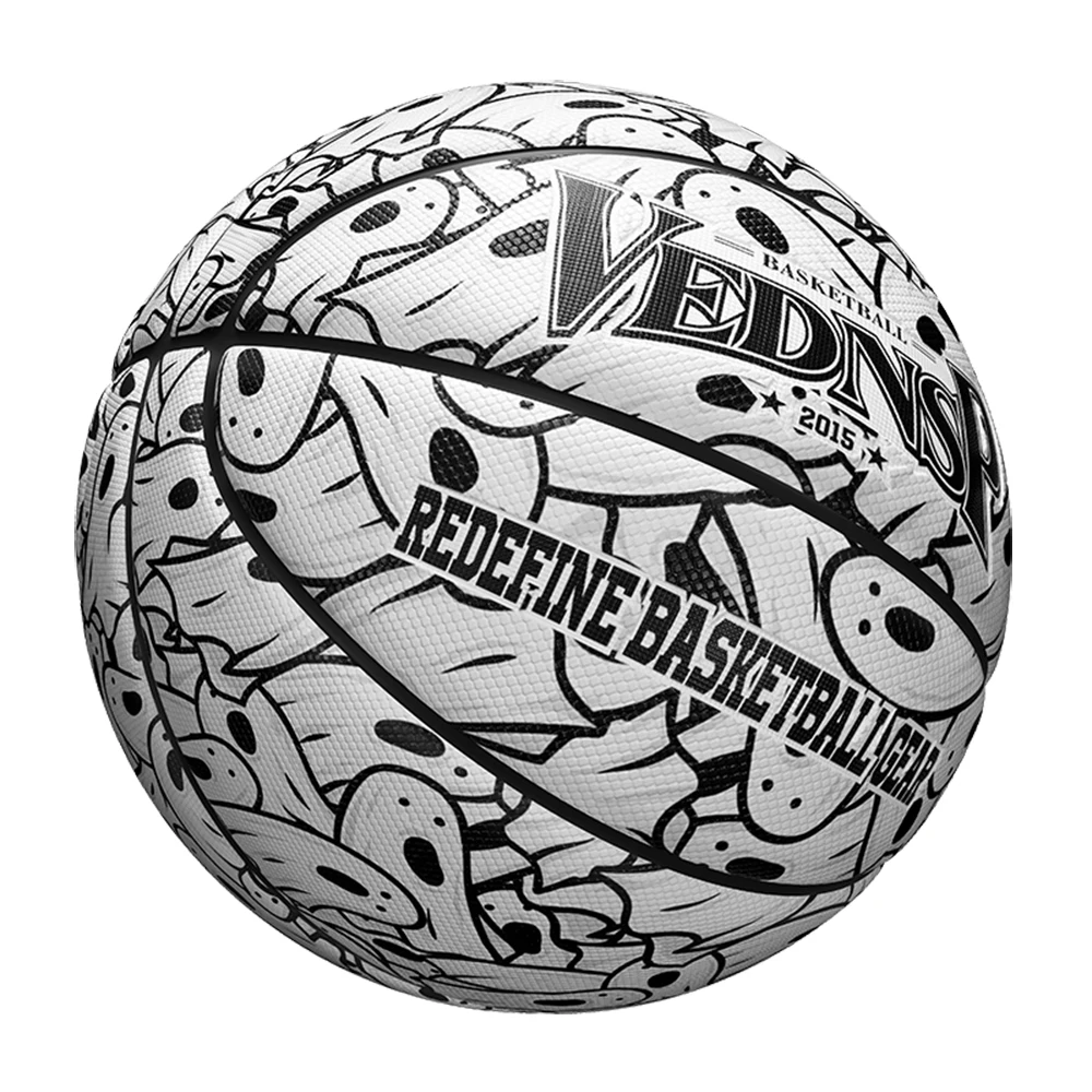 Veidoorn PU Basketball Official Size 7 International Standard Professional Basketball 4 Layers Outdoor Indoor Durable Ball