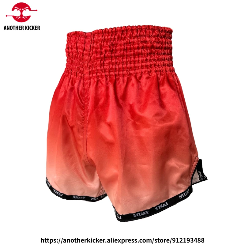 

Plain Muay Thai Shorts No Pattern Design Premium Boxing Shorts for Training Sparring Professional Matches Kickboxing Fight Pants
