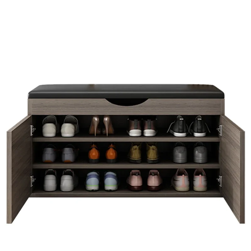 Organizers Bench Shoe Cabinets Stand Holder Space Saving Multifunctional Shoe Cabinet Storage Wooden Schoenen Opbergen Furniture