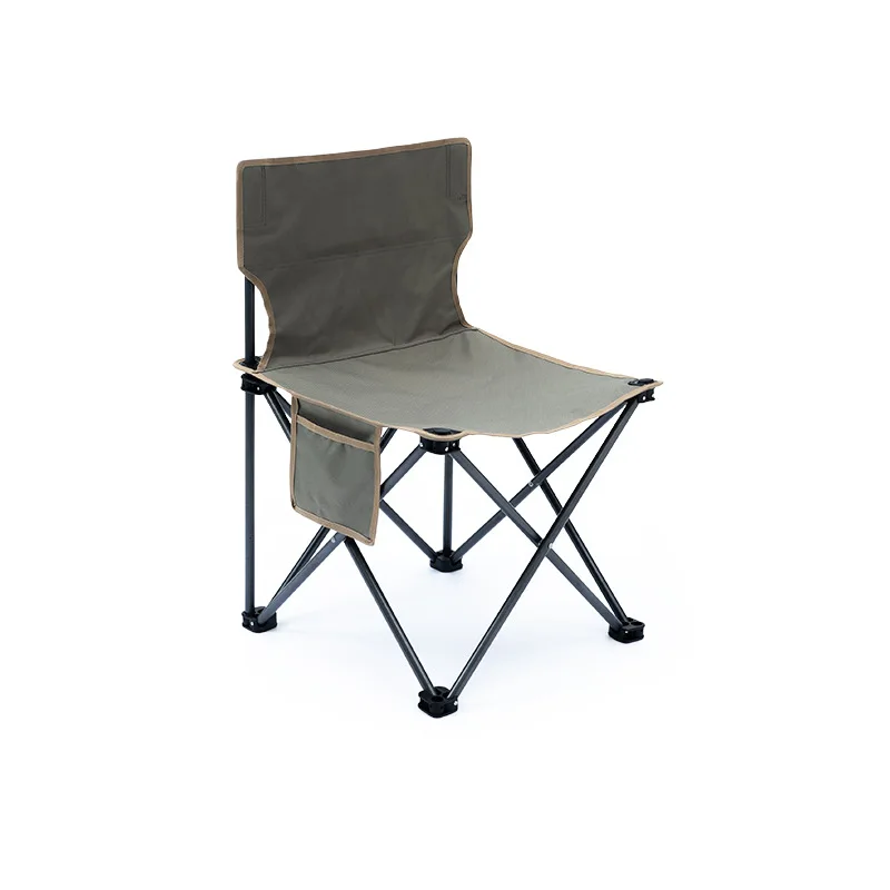 Outdoor Comfortable Beach Chair Folding Portable Ultra Light Folding Stool Camping Chair Fishing Stool Sketching Small Mazar