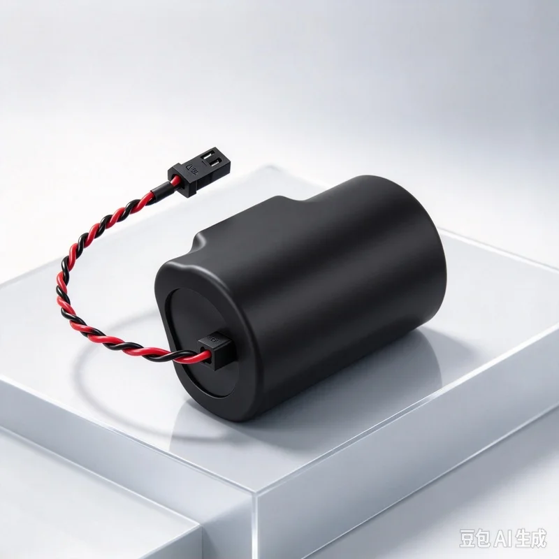 3.6V Lithium Battery With Resistor & Connector for LS33600B‑ACT Gas Flow Meter