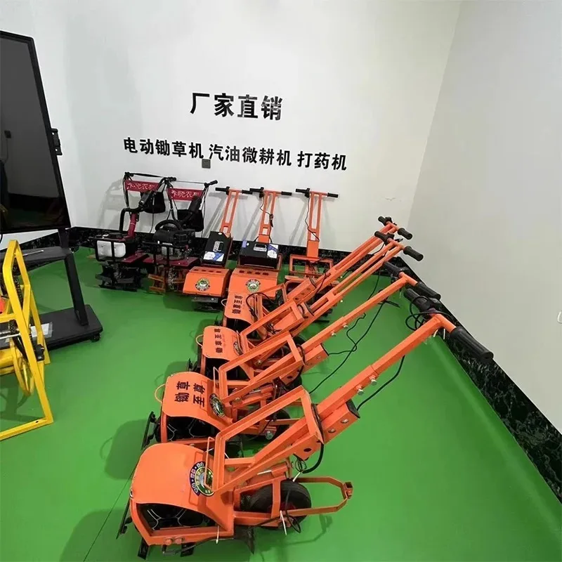 

Multifunctional electric weeder, trencher, small weeding and soil loosening trencher, rechargeable, agricultural tillage machine