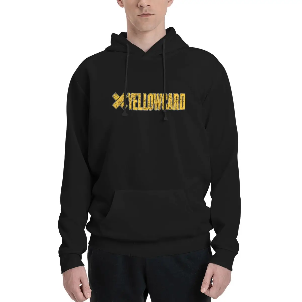 

Yellowcard Polyester Hoodie Men's Sweatershirt Warm Dif Colors Sizes