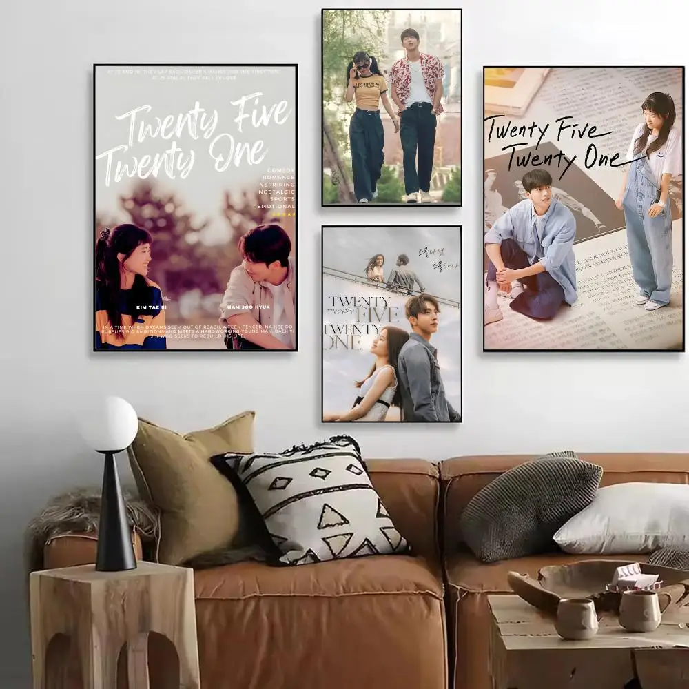 TV Play T-Twenty-Five Twenty One Poster Art HD Art Sticky Wall Waterproof Home Living Room Bar Decoration