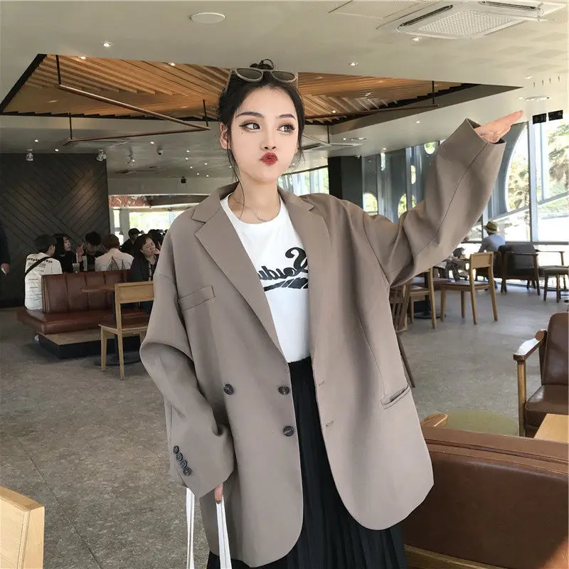 Architectural Blazer Workwear Luxe Oversized Silhouette Slimming Tweed Jacket Premium Gray Office-to-Street Tailoring Certified