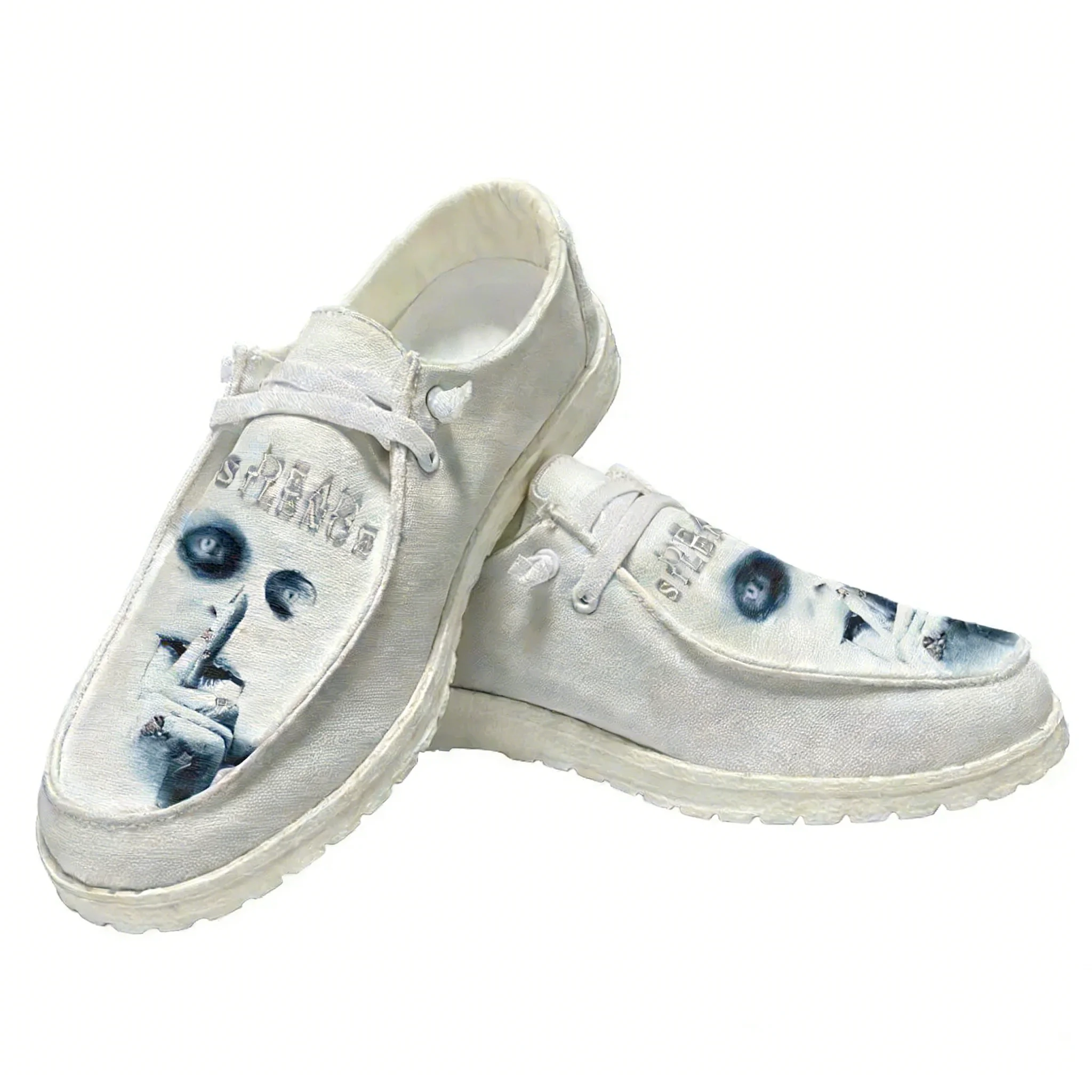 

Dead Silence Casual Shoes Flat Shoe Hot Movies Men Woman Breathable Casual Outdoor Lightweight Footwear Couple Custom Made Shoe