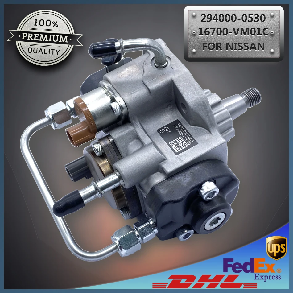 

High Quality Diesel Fuel Pump 294000-0530 16700-VM01C 16700-EC00A for NISSAN MOTOR CABSTAR NAVARA PATHFINDER YD25 DDTi Engine