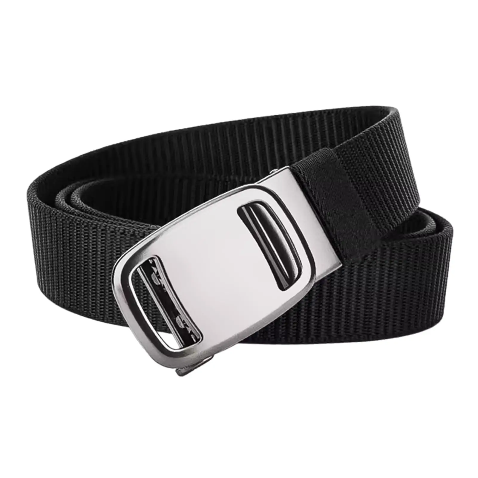 Quick Release Men's Belt Nylon Webbing Strap Lightweight Durable for Hunting Camping Mountain Climbing Casual Pants