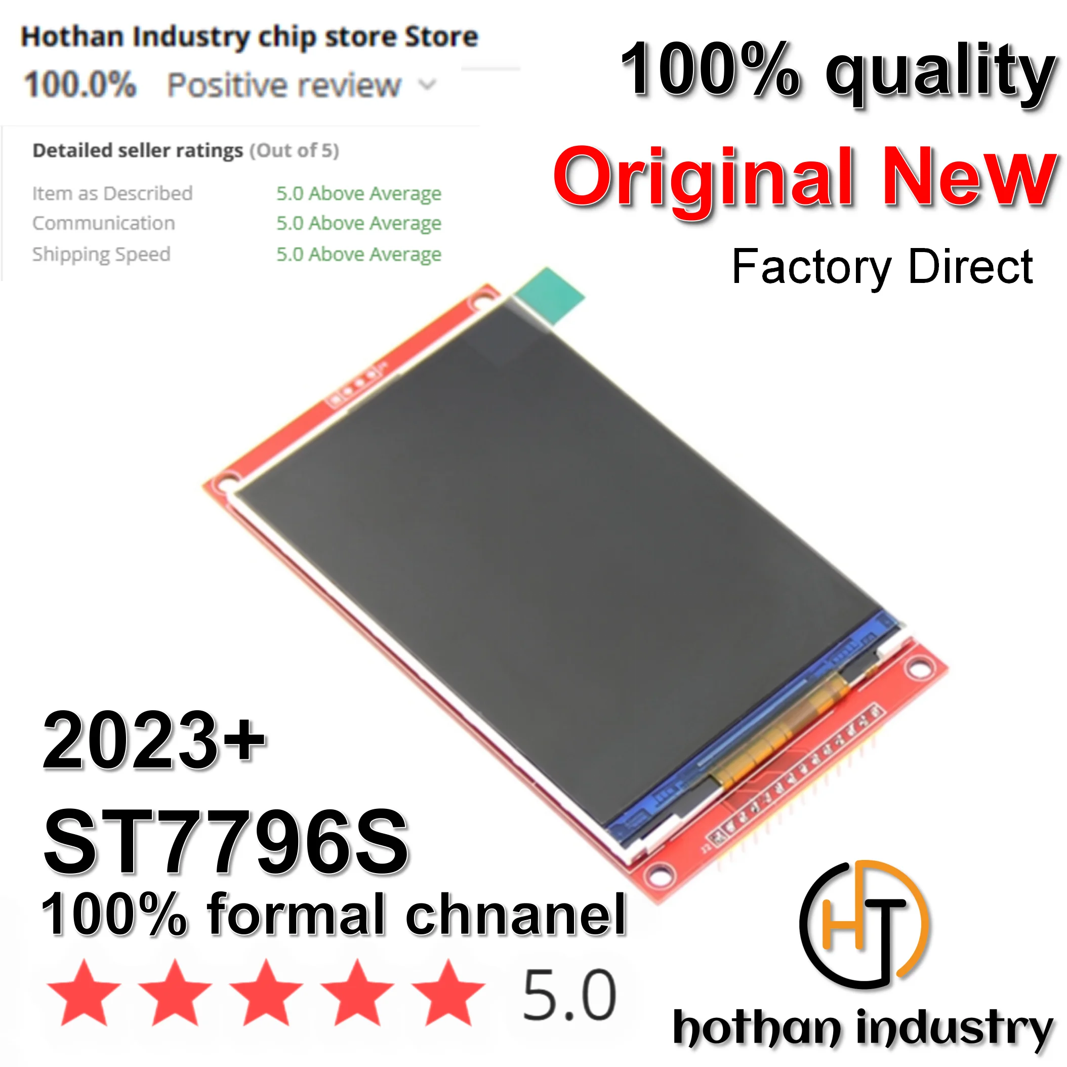 

(1PCS) 100% NEW ST7796S Brand new 4.0 inch SPI serial LCD touch screen module 480*320 TFT display module