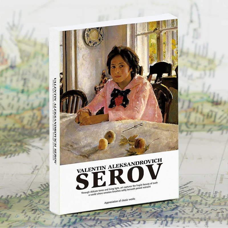 

30PCS Russian Valentin Serov Postcards Set - Famous Oil Painting Artworks Collection Greeting Cards for Home Decor
