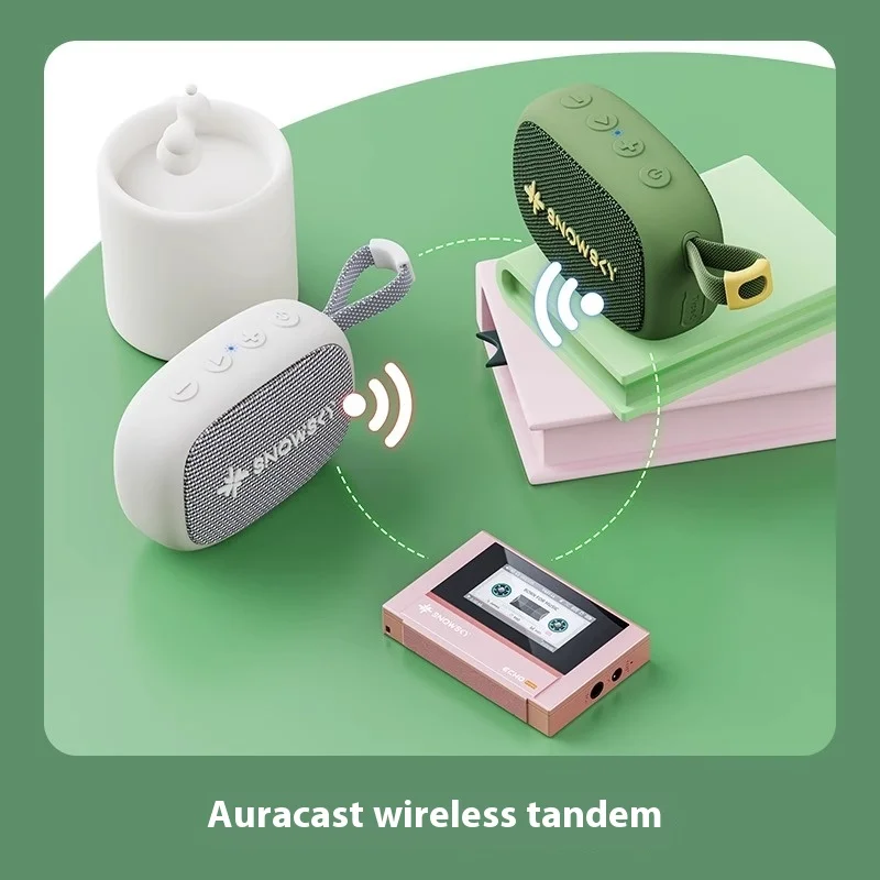 FiiO SnowSky Overal Draagbare Bluetooth-luidspreker IPX6 Waterdicht 45 mm luidspreker 1400 mAh Mini Bluetooth-luidspreker Buiten wandelen