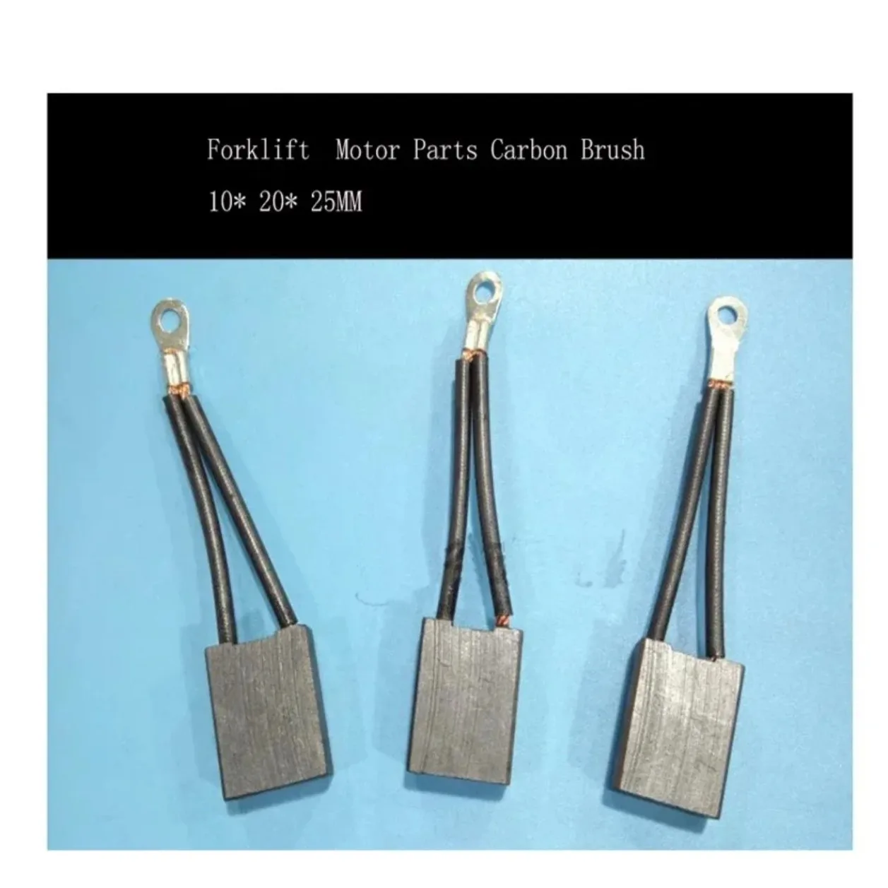 

Щетка для электрического вилочного погрузчика, 10 х20х25 мм, 3 шт.