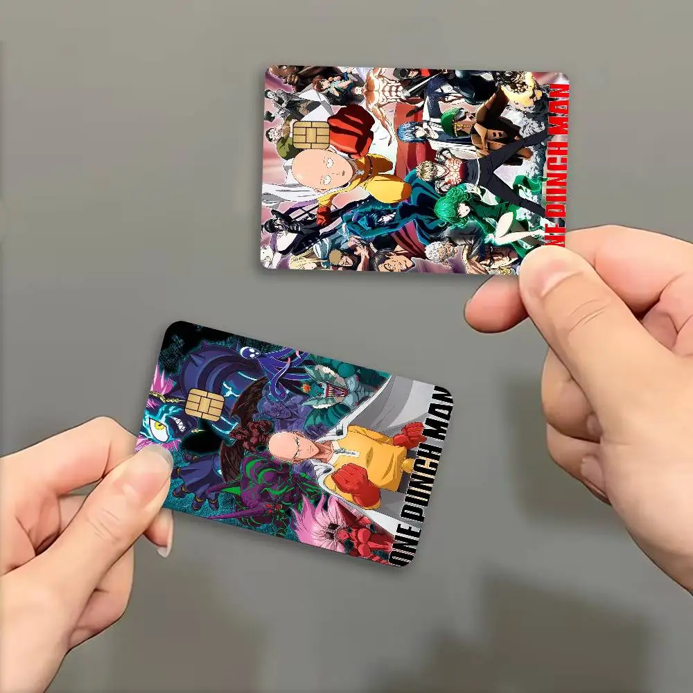One Punch Man Anime 100% Hot Sale Amine Credit Debit Bank Card Bus Card Film Skin Sticker