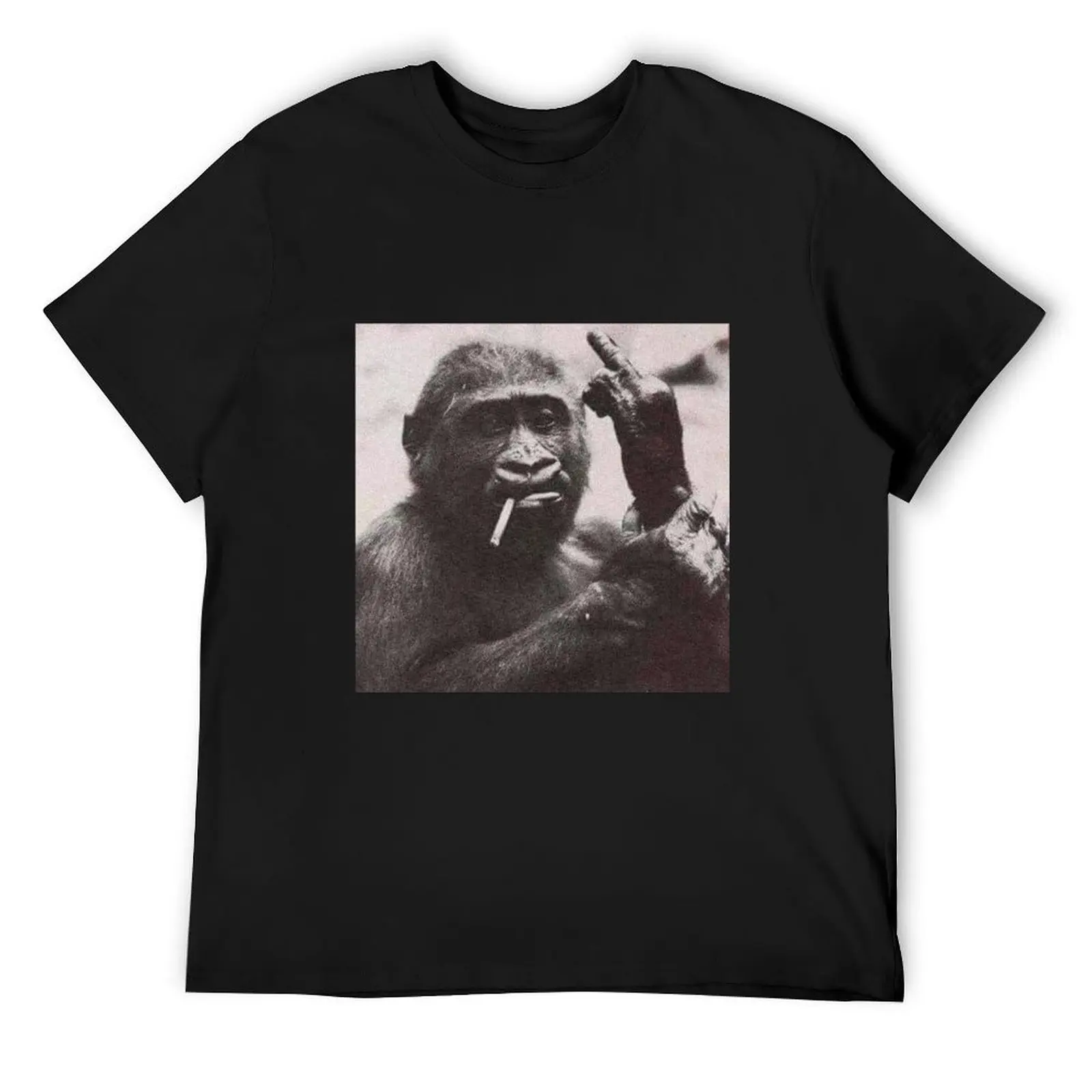 

Monkey Smokin Middle Finger T-Shirt