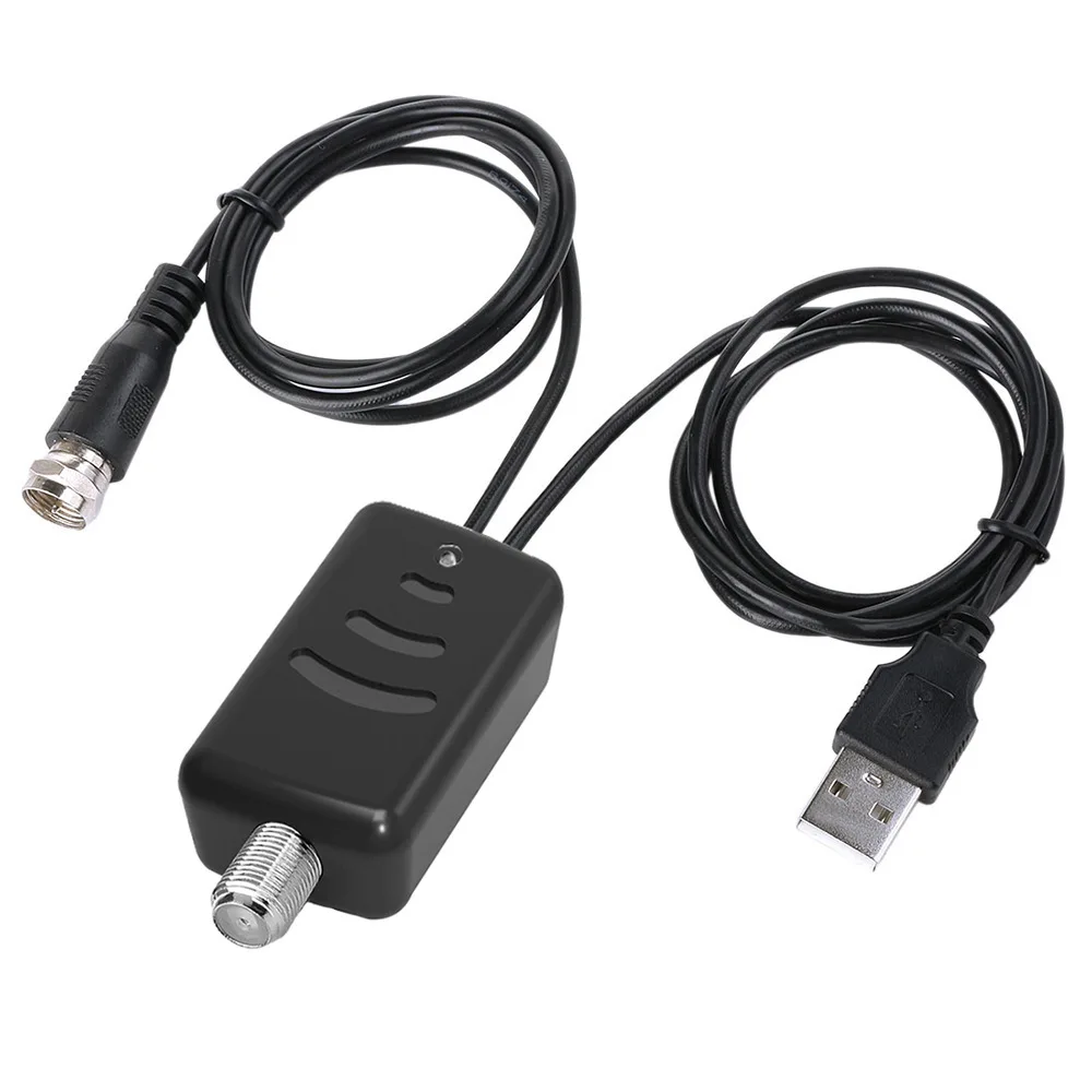 Indoor TV Antenna Amplifier CATV Signal Booster for HD TV Antenna with USB Power Supply Easy Installtion Gain 25dB