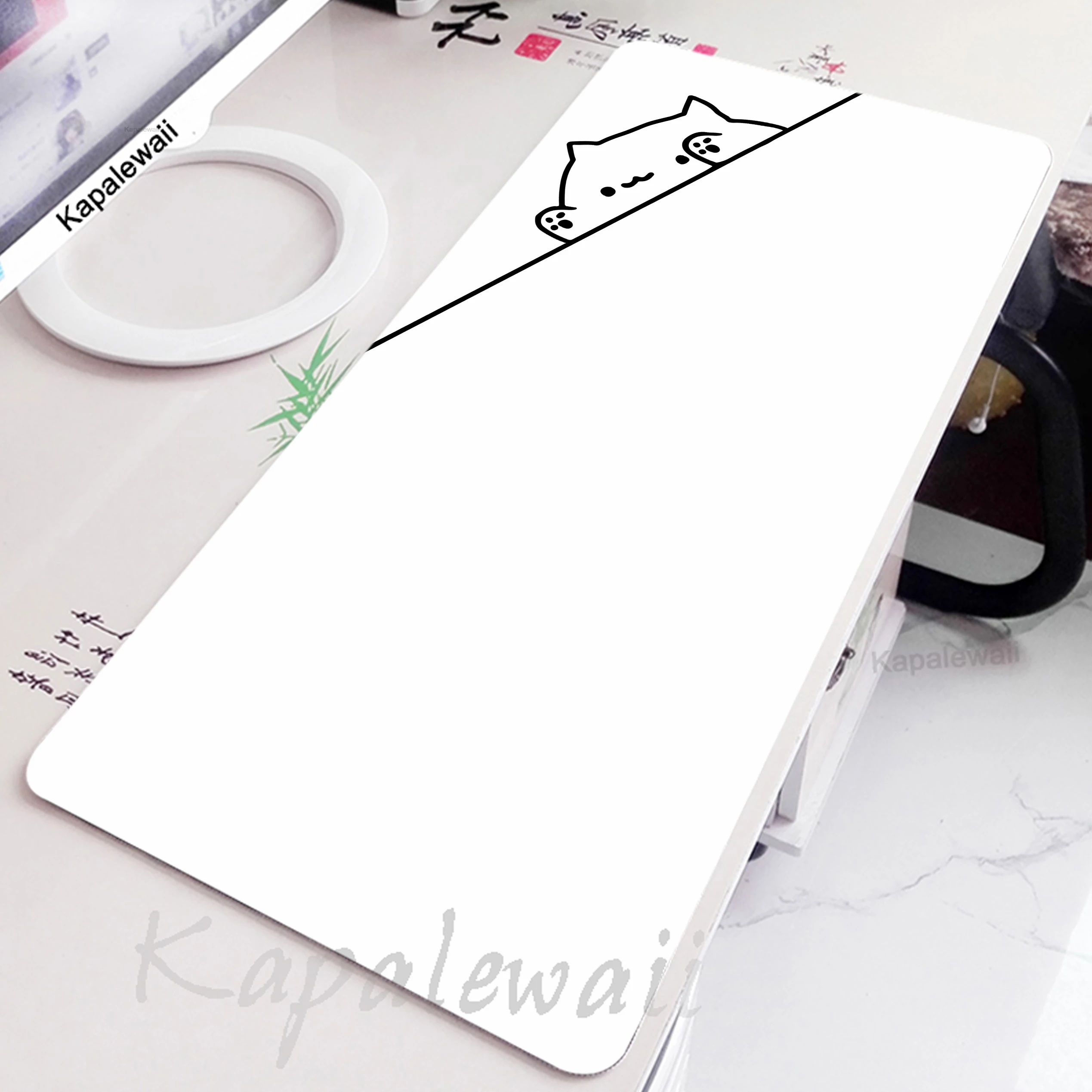 

Kwaii Cute Cat Gaming Mousepad Gamer Speed Accessories Keyboard Pads Computer Mouse Pad Large Mouse Mat Office Computer Desk Mat