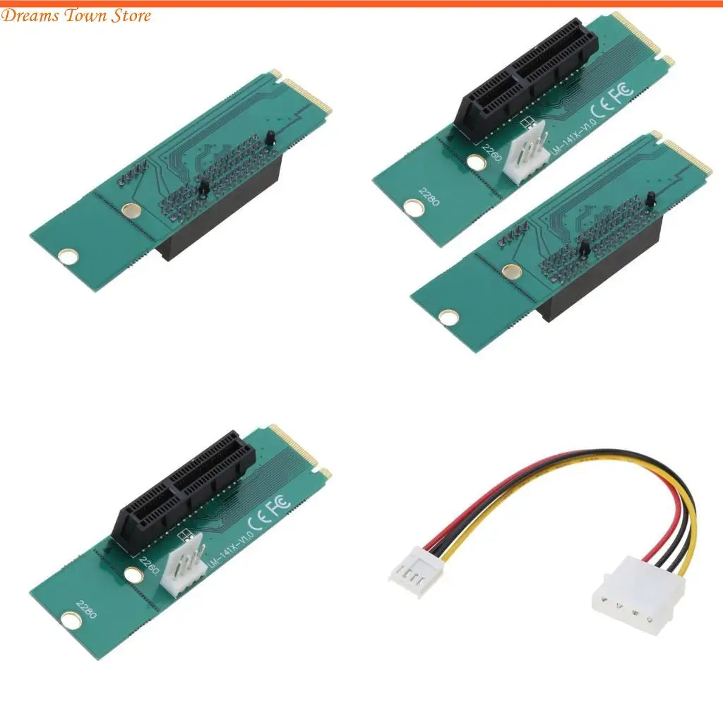 

HX6A NGFF до PCI-E 4X Adapter Card Card M-ключ для PCI-EXPRESS 4X CARD ADAPTER CARD