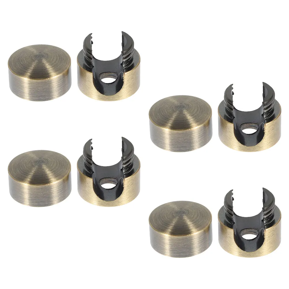 

4 Pcs Metal Wire Fixer Retro Pendant Light Holder Durable Cable Swag Hooks Electrical Cord Ceiling Hanging Hooks Lamp Connectors