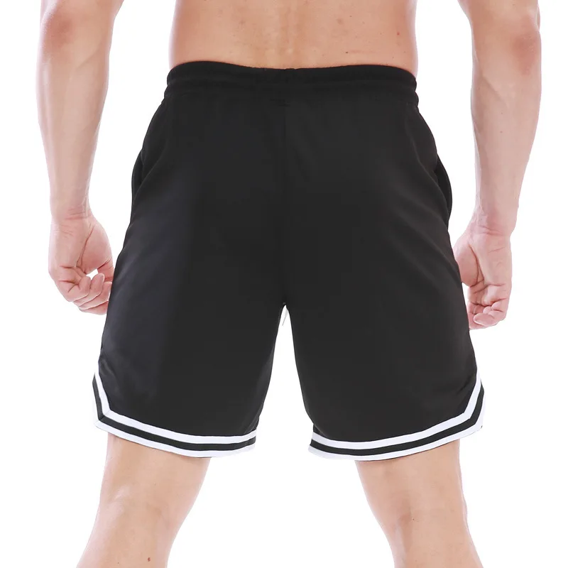 

Летние мужские повседневные спортивные орты для бега на открытом воздухе, фитнес со средней талией, длина, цвет, смесь хлопка, удобные орты