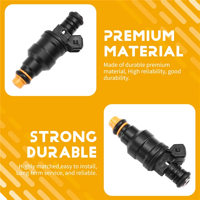 

4Pcs Fuel Injector Nozzle 0280150734 For Volvo 242 244 245 740 760 780 2.2L 2.3L 2.8L For 405 505