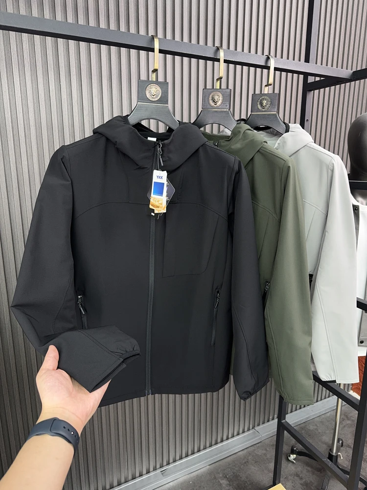 

Мужская уличная мягкая куртка ell Jaet SVIP XIAO 2900, весна-осень-зима, теплая повседневная куртка с капюшоном на подкладке Fce Faion Urban Sle