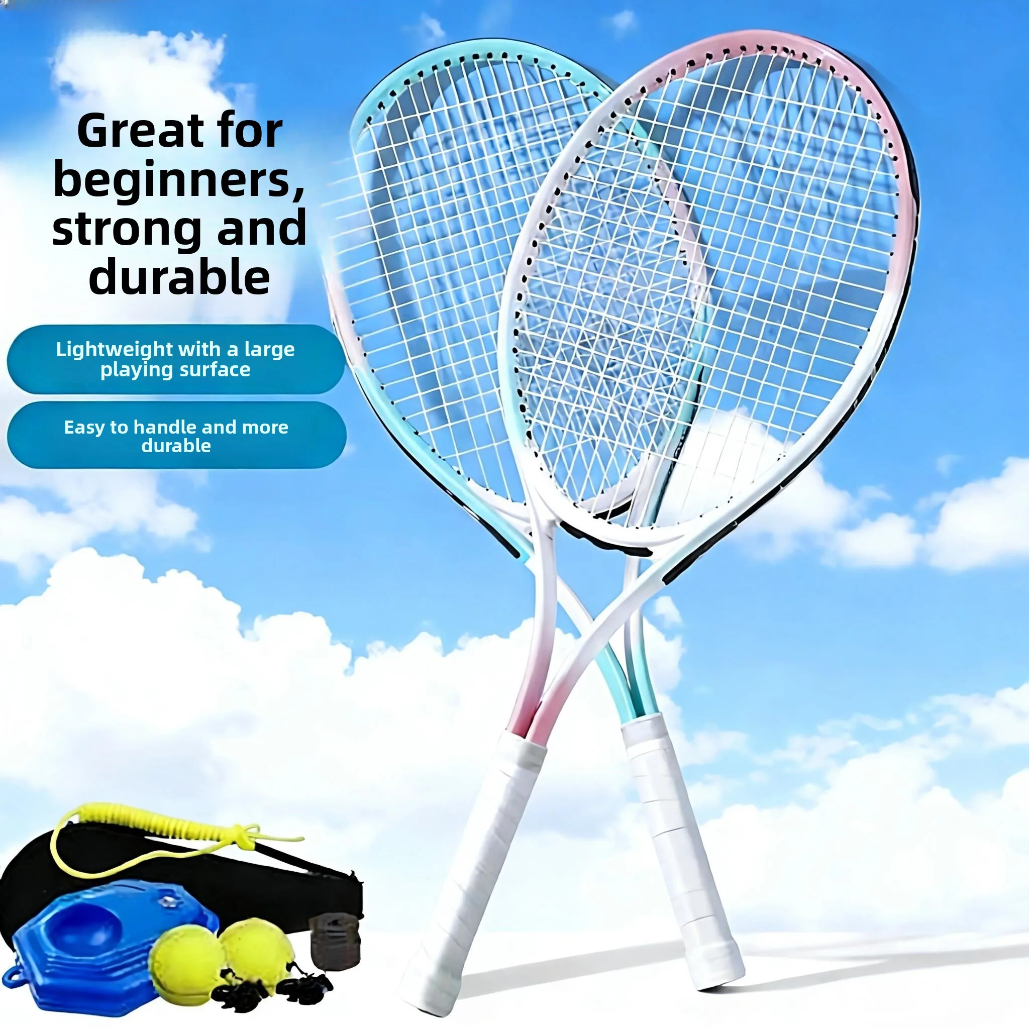children's-tennis-racket-with-line-return-single-player-outdoor-sports-toy-easy-to-handle-for-kids-tennis-training