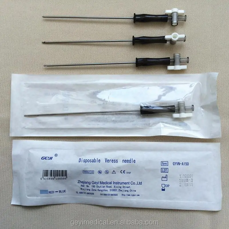 Laparoscopic Surgical Instruments Disposable Veress