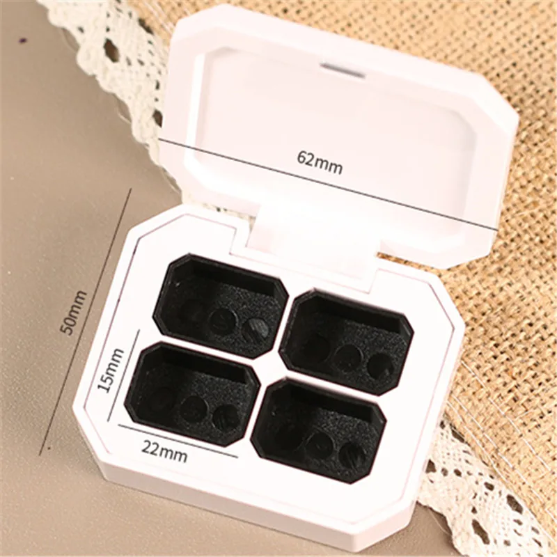 DIY Nagel Maniküre Magnetische Verpackung Box Organizer 4/6/9/12 Grids Leere Lagerung für Schnelle Malerei Gel UV Lacke Ombre