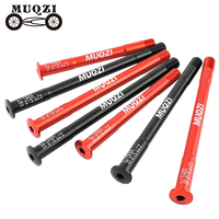 MUQZI Bike Thru Axle M12x1.75 122 166 171 175 180 192mm Fork Axle Skewer