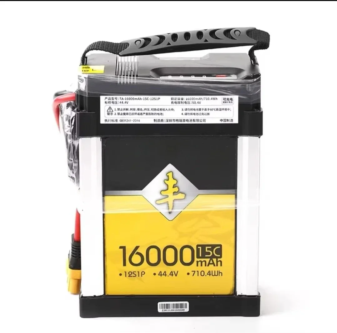

Tattu 16000 мАч 44,4 В 15C 12S1P Lipo Smart Pack с вилкой AS150U Dro Ne