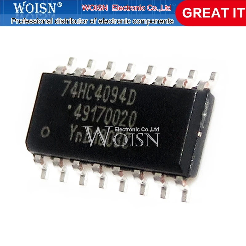 شرائح 74HC4094D 74HC4094 سوب-16 ، 10