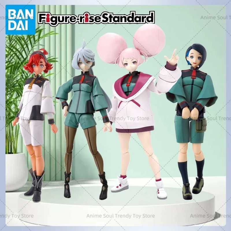 

Коллекционная модель Bandai Gundam FRS: Суллета Меркури, Миорина Рембранны, Чуатури, Панлунч, Ника, Нанаура — Фигурки Гандам, аниме-фигурки, ГАНПЛА (AS)