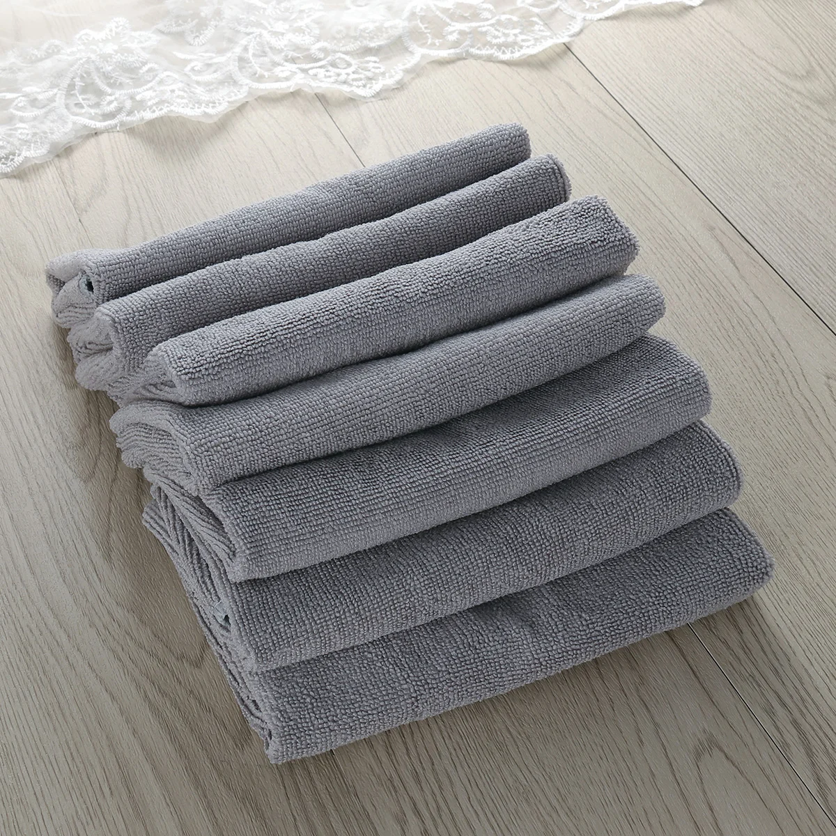 7 Pcs Towel Car Wash Microfiber Towels Drying Multifunction Thicken Cleaning Cloth