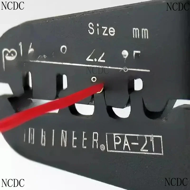 مهندس ياباني PA-09/20/21 كماشة العقص المؤازرة ذات الدقة العارية JST