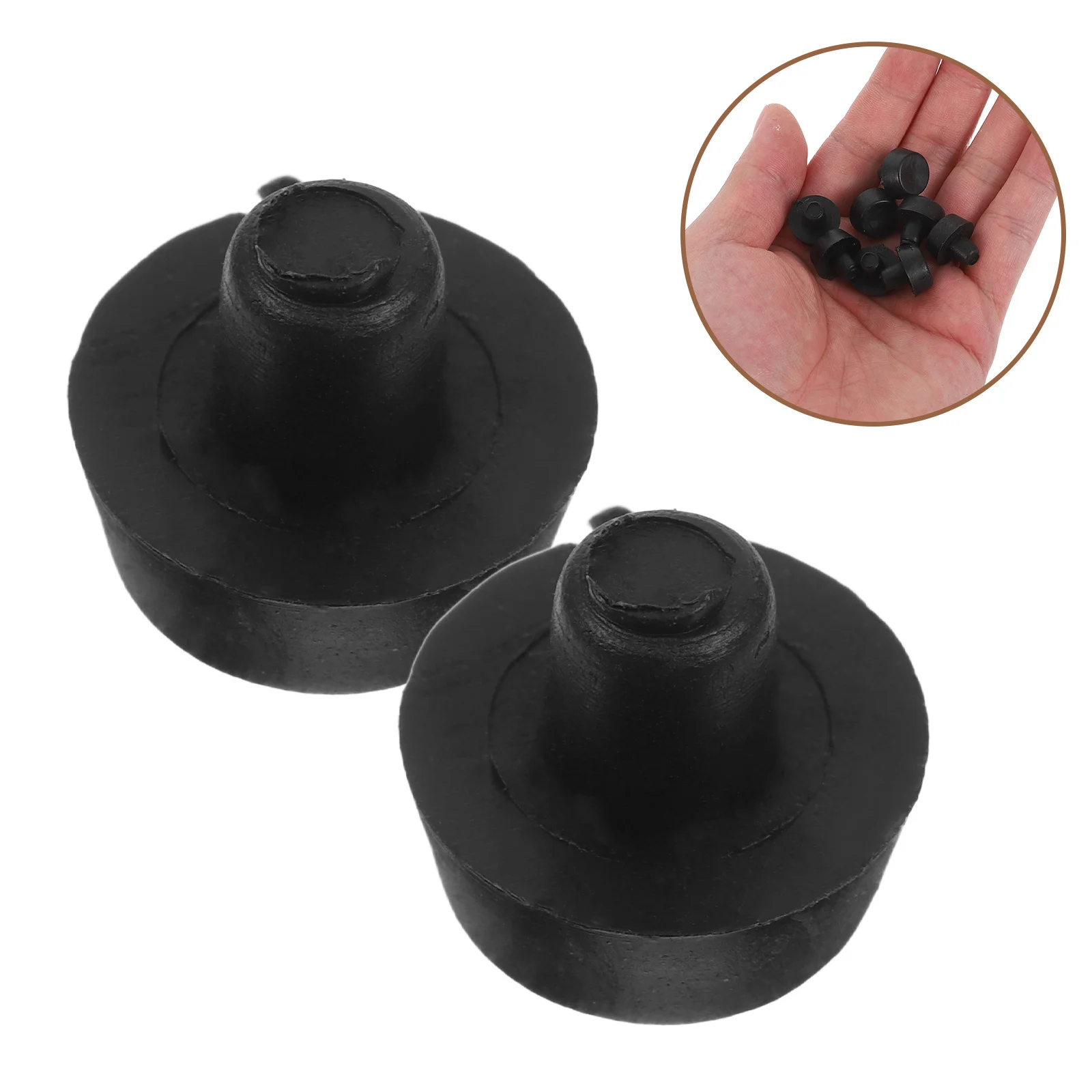 

40pcs Office Chair Foot Pads 6Mm Stem Thickened Anti-Slip Floor Protectors Table Leg Grippers For Hardwood Tile Carpet Furniture