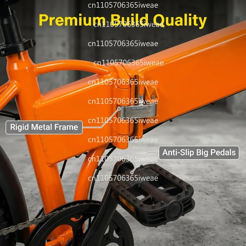 Folding Electric Vehicle Hot-selling 20-inch Wide Tire 500 W 7-level Variable Speed Electric Vehicle Wholesale