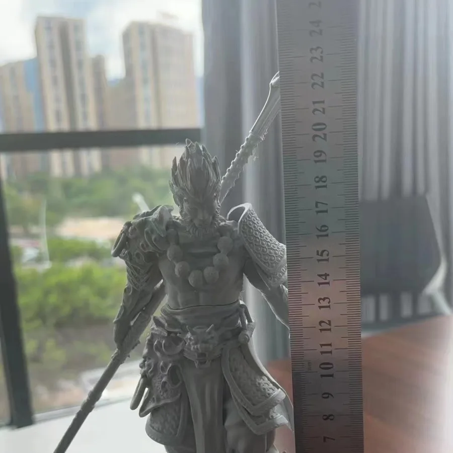 Black Mythical Wukong Ornament, Chinese style Wukong Keychain Collection Handheld Model