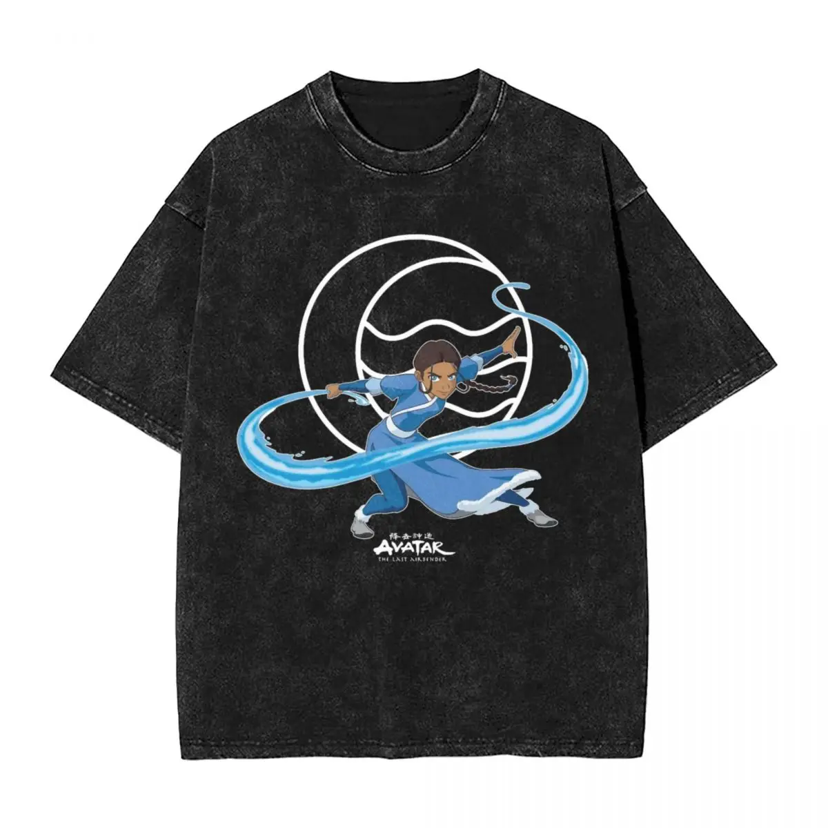 Avatar- The Last Airbender Katara Poster T-Shirt Hip Hop T-Shirts Short Sleeve Y2K Tops Summer Cotton Comfortable Plus Size Tees