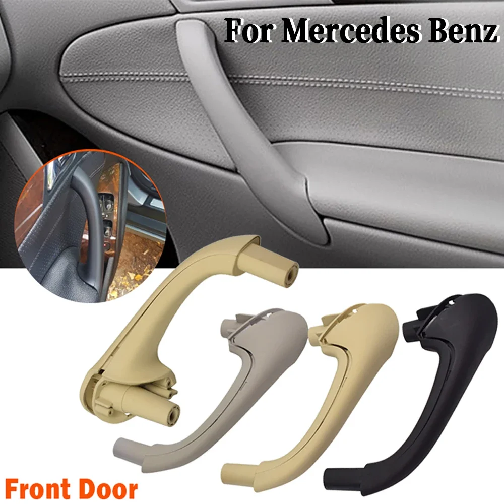 Car Front Left Right Inner Door Pull Handle Cover Interior Accessories Handles For Mercedes Benz W203 2000-2007