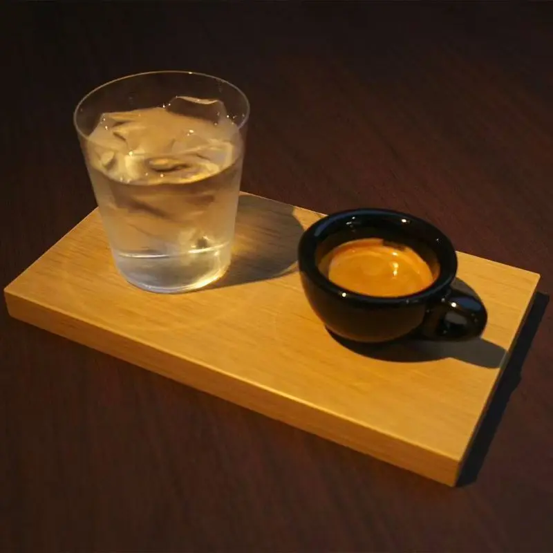 2026 New Wide Mouth Black Cup 50ml Nespresso Reusable Coffee Cup With Cup Saucer Ceramic Coffee Set Cup For Coffee Shop Drinks