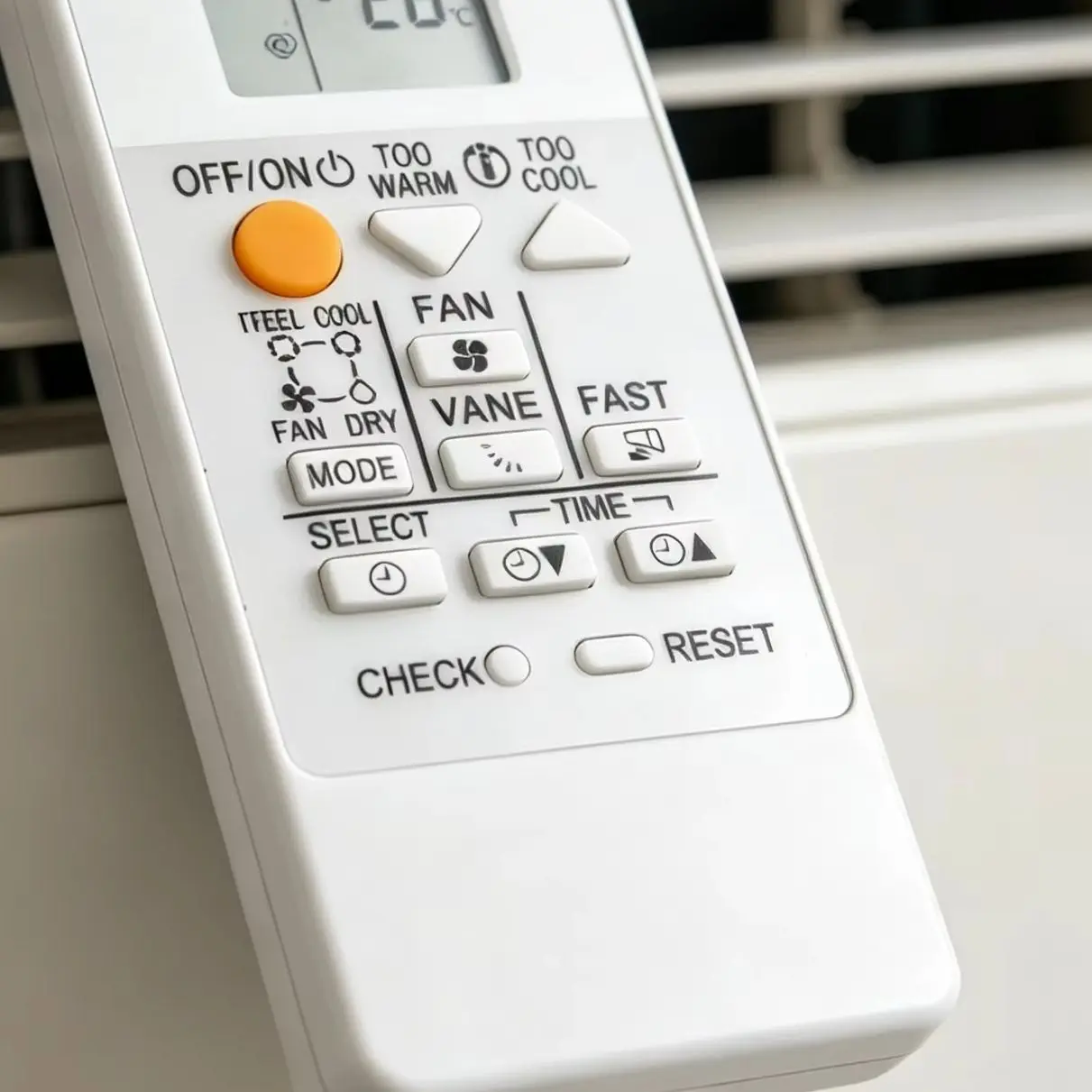 Advanced RH19B Replacement Remote Control, Exact Fit for Mitsubishi Air Conditioner System, Full Function & Easy Operation