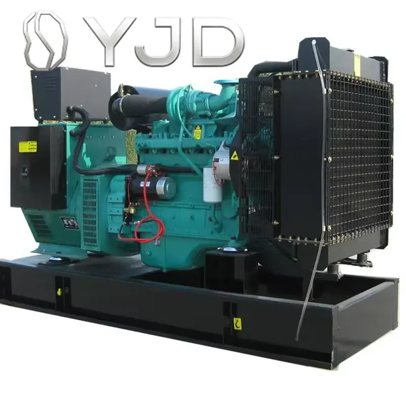 YJD 100kW/125kVA Diesel Genset | Emergency Backup Power with ATS Silent Type & Open Frame for Commercial & Industrial Use