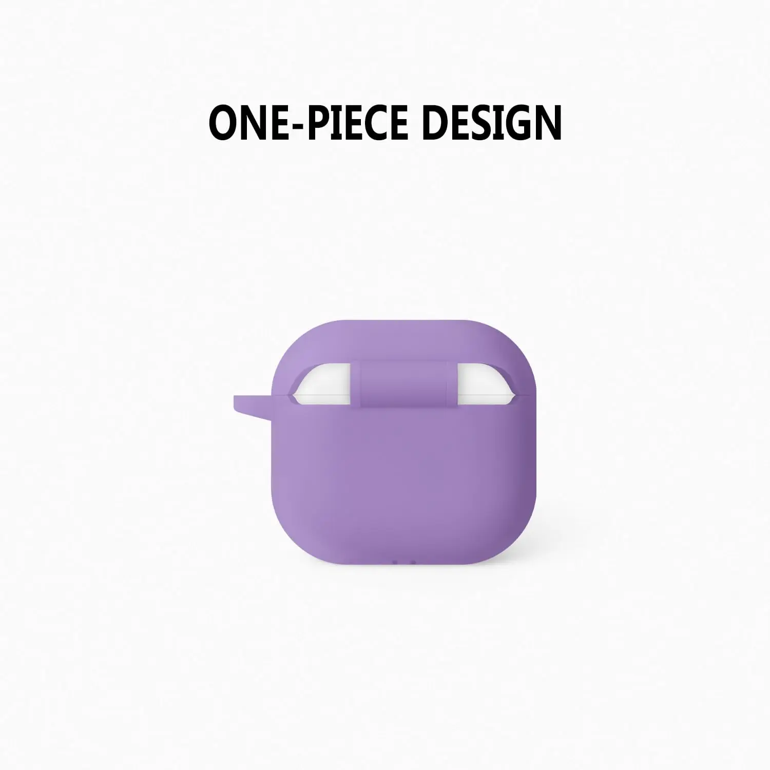 [2 IN 1] AirPods 4세대 케이스(2024)용 완전 보호 소프트 실리콘 커버/AirPods 4용 미끄럼 방지 실리콘 이어팁 케이스