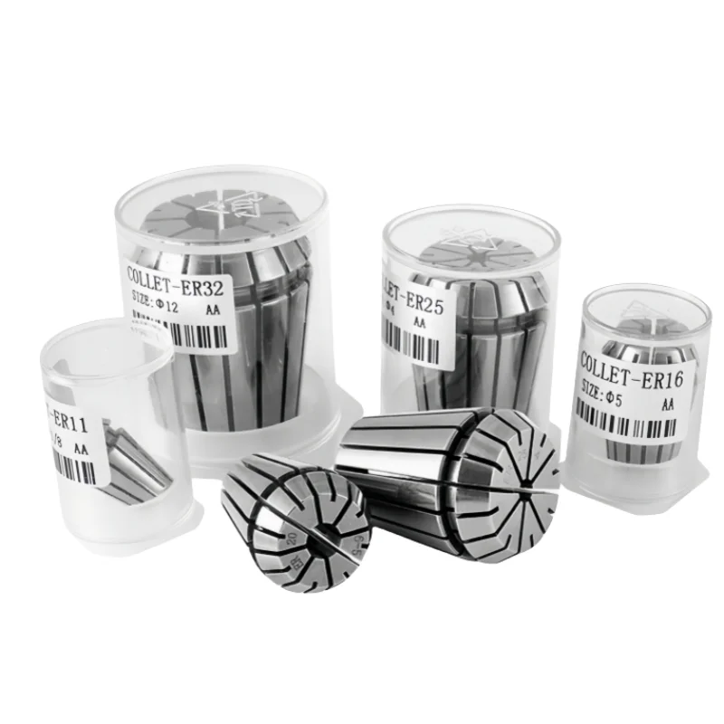 collet  AA High precision elastic chuck ER20 spring CNC engraving machine handle cylinder clamp ER32 8 11 16 25 40
