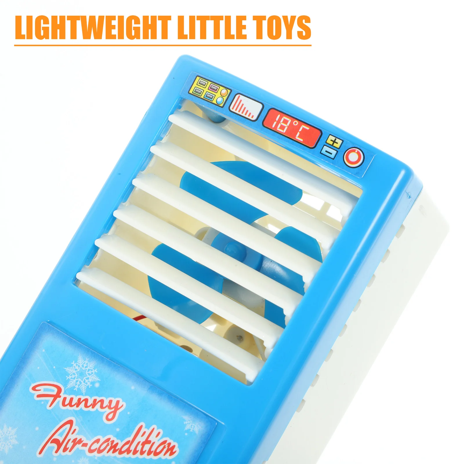 

1Pcs Creative Mini Air Conditioner Simulation Educational Plaything Plastic Home Appliance Kids Imagination Development Gift