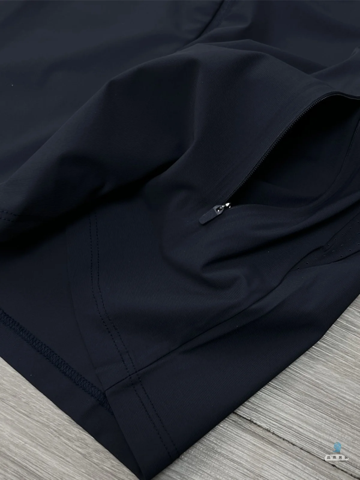 

Men's Outdoor Casual Fiing Cycling Jaet Qui Dry Breathable Wear Resistant High Elastici Stand Fit Faion Urban Sle