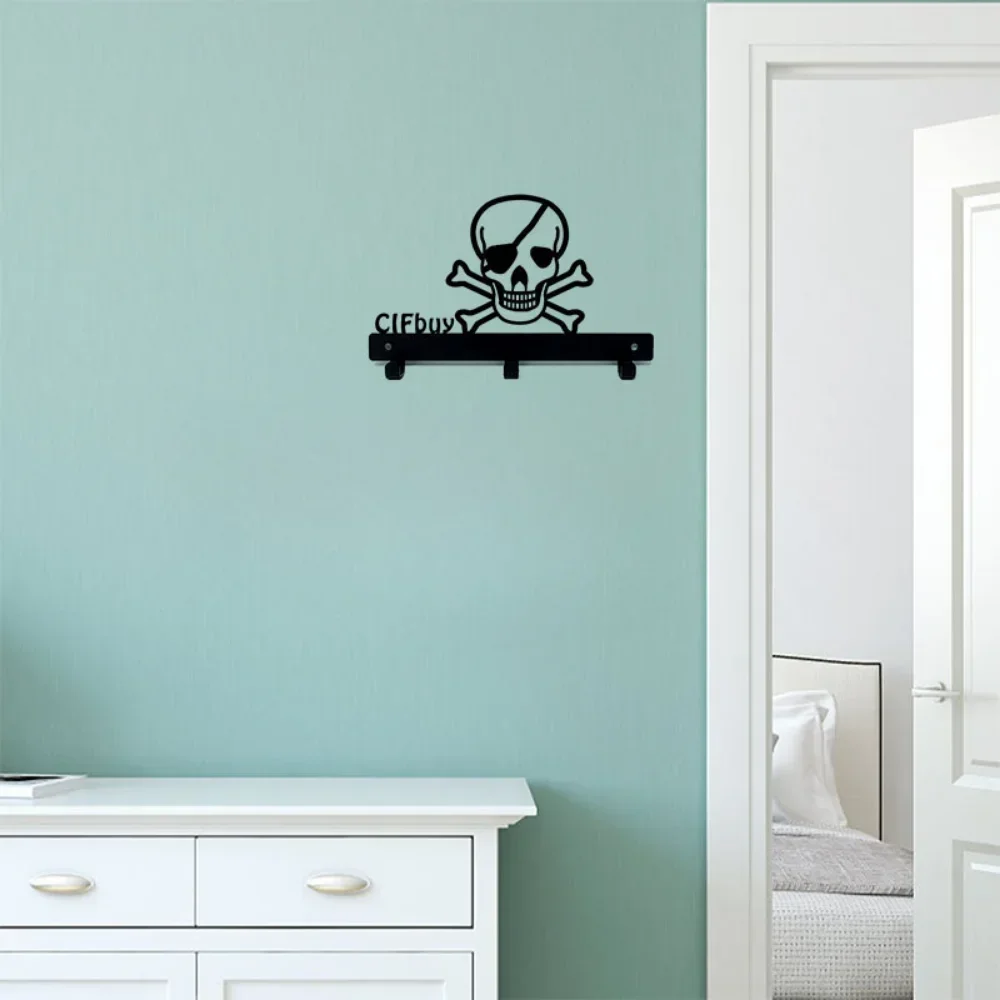 Alluring 1pcs Spooky Metal Hook and Storage Rack Combo – A Appealing Halloween Horror Delight