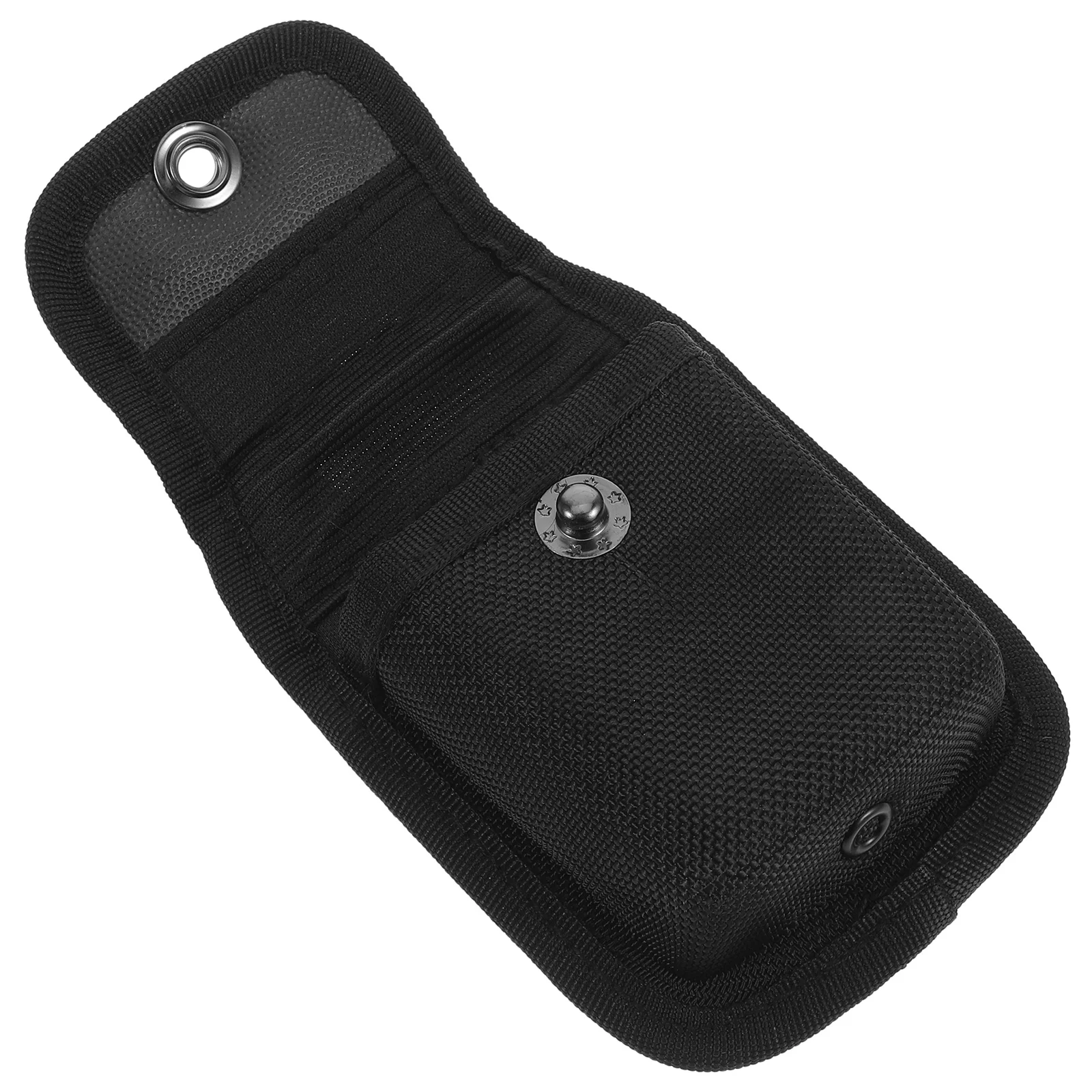 

Waist Pouch Black Nylon Duty Belt Holder for Outdoor Multipocket Organizer Compact Tool Storage